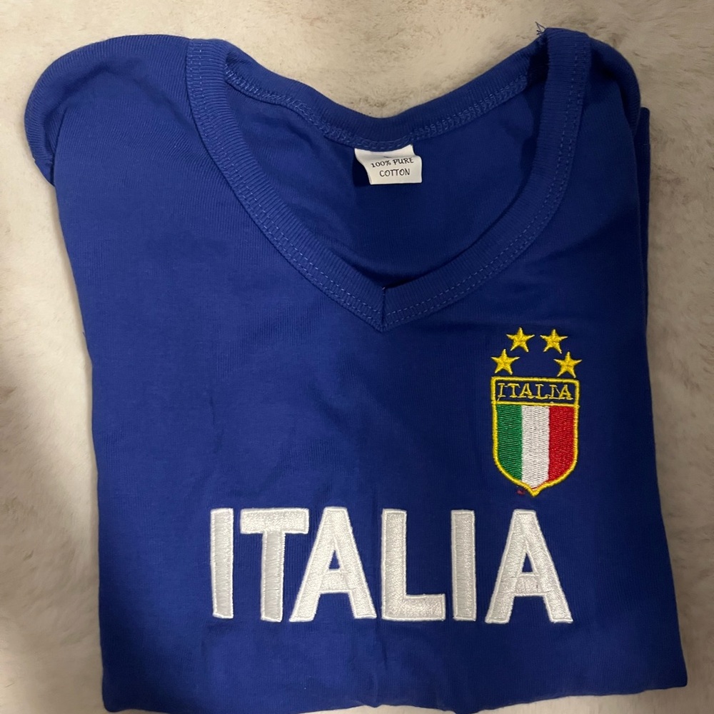 Italia National Team - Kids Blue T-Shirt
